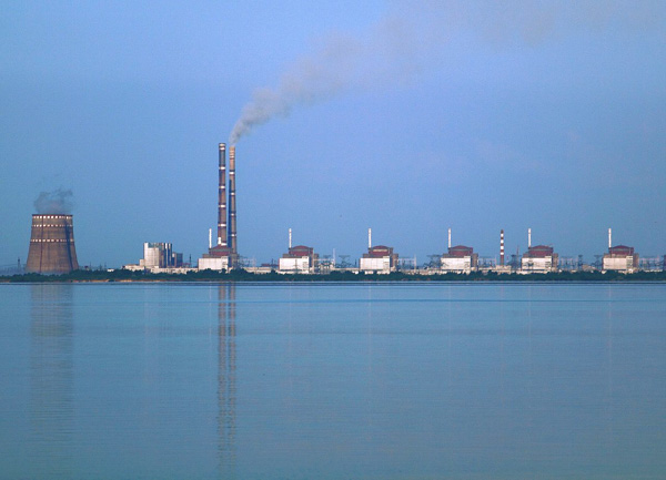Zaporizhia Nuclear Power Station plant